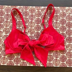 Red Adore me Bow bra